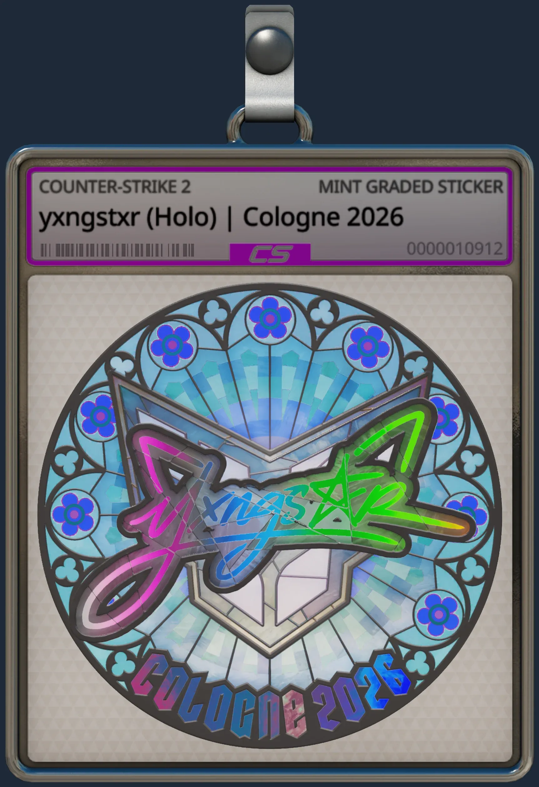 Sticker | yxngstxr (Holo) | Cologne 2026 Sticker | yxngstxr (Holo) | Cologne 2026