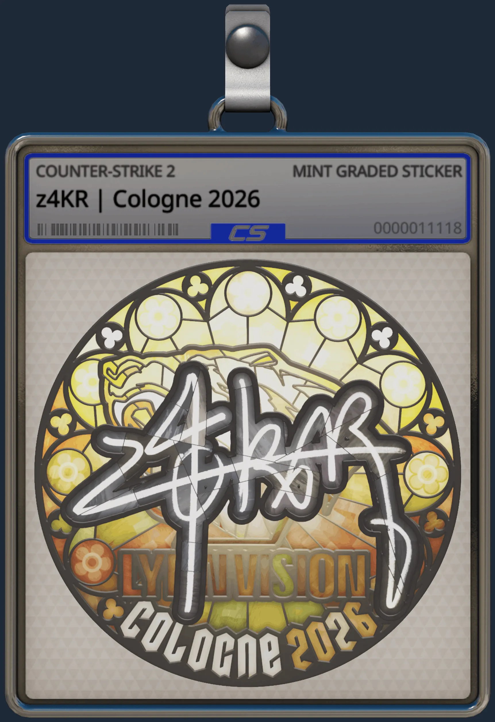 Sticker | z4KR | Cologne 2026