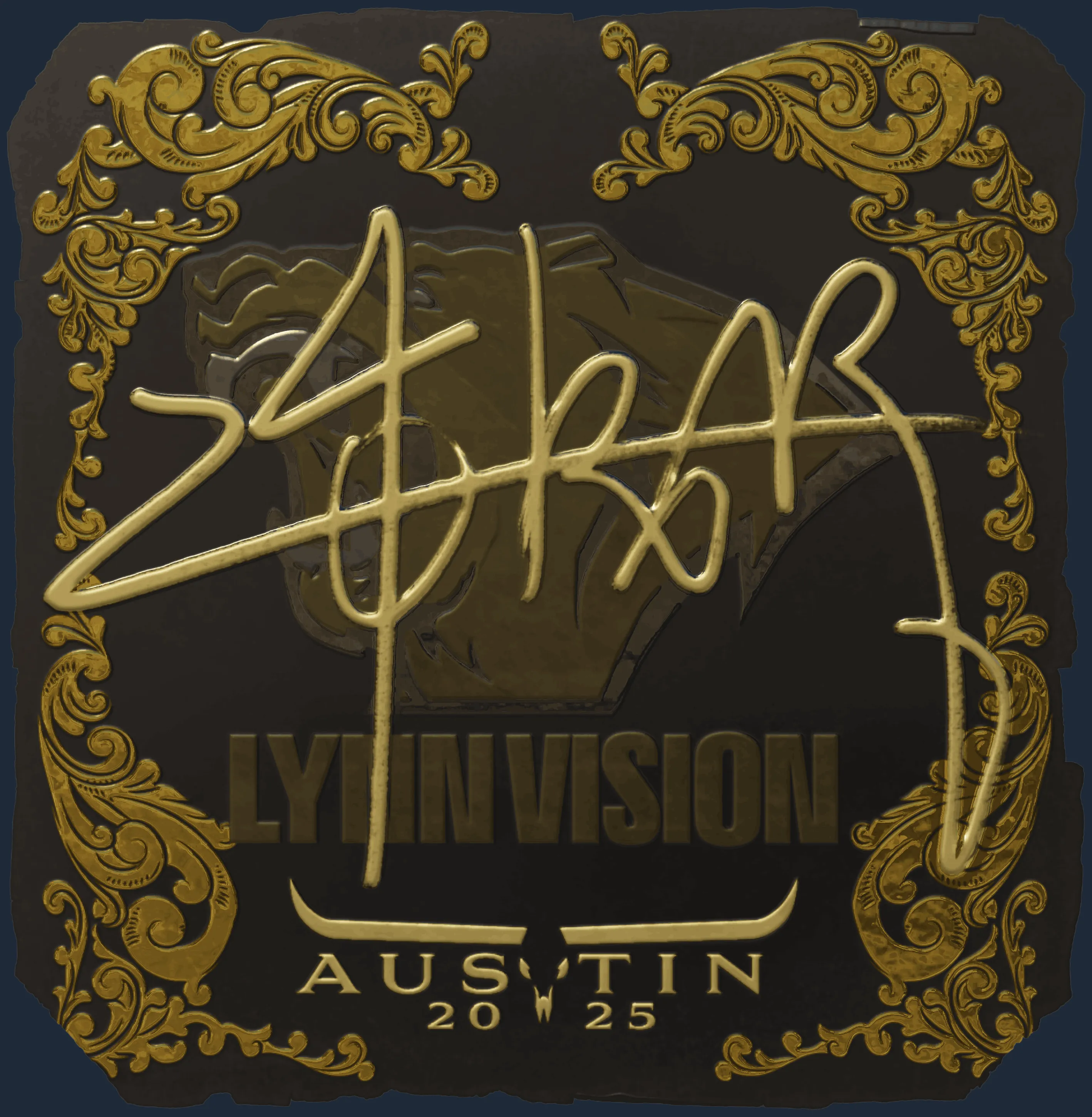 Sticker | z4KR (Gold) | Austin 2025