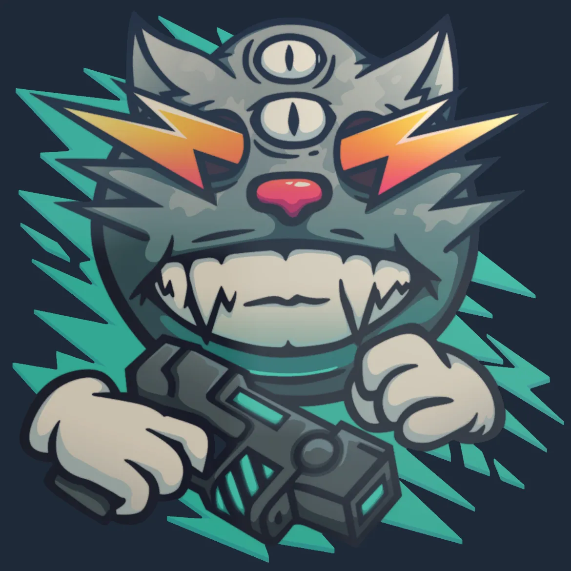 Sticker | Zap Cat