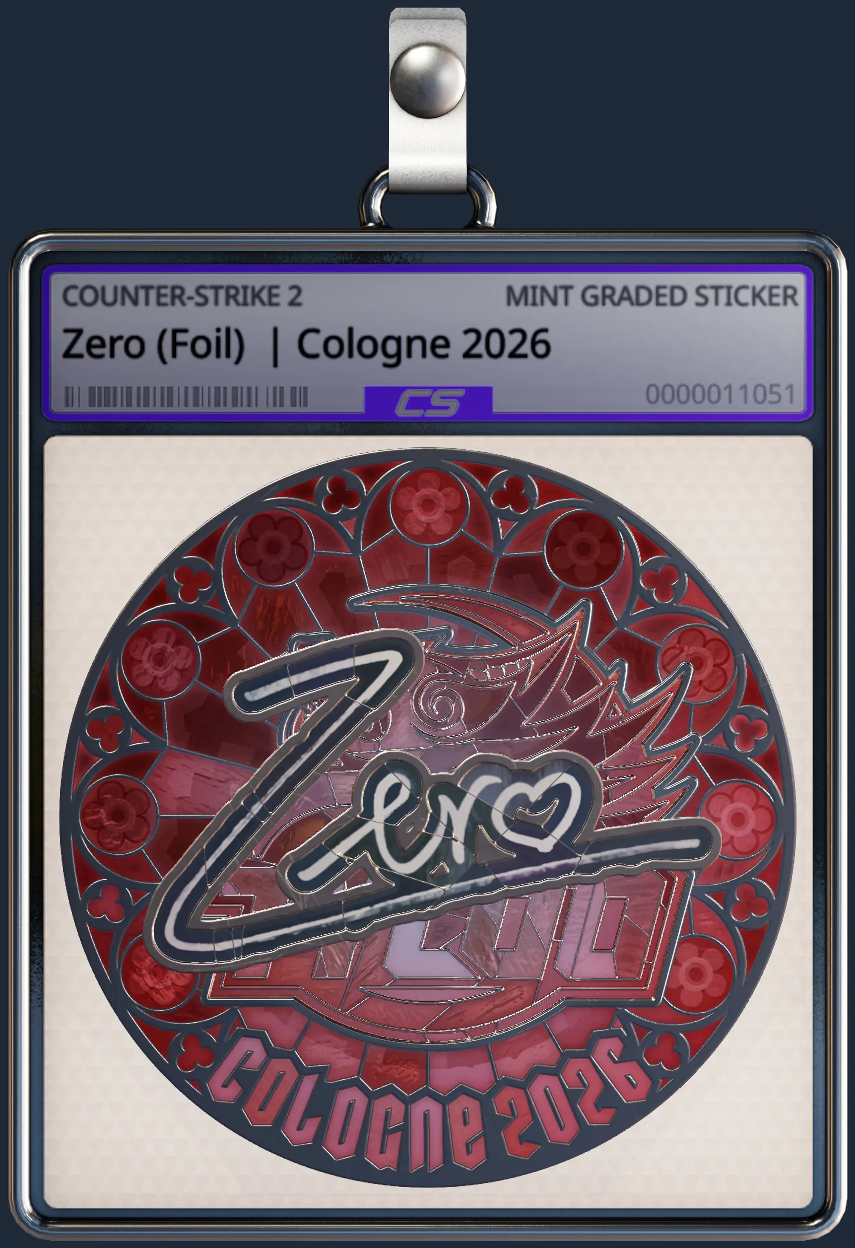 Sticker | Zero (Foil)  | Cologne 2026
