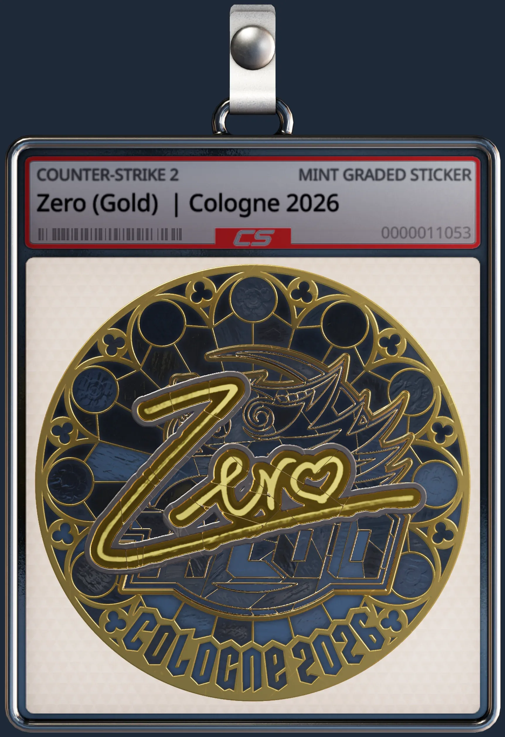 Sticker | Zero (Gold) | Cologne 2026 Sticker | Zero (Gold) | Cologne 2026