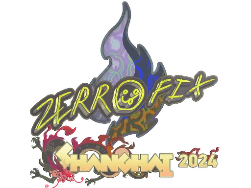 Sticker | zeRRoFIX (Holo) | Shanghai 2024