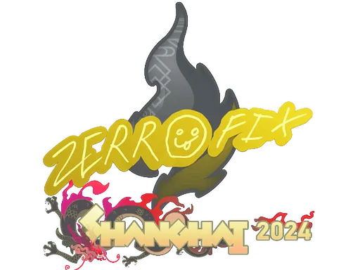 Sticker | zeRRoFIX | Shanghai 2024