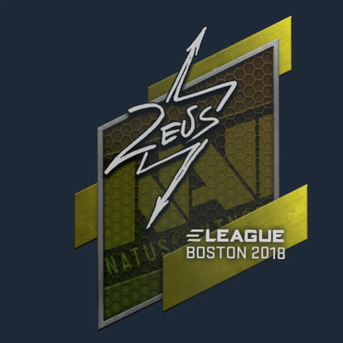 Sticker | Zeus | Boston 2018