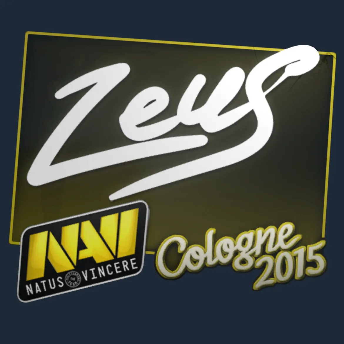 Sticker | Zeus | Cologne 2015