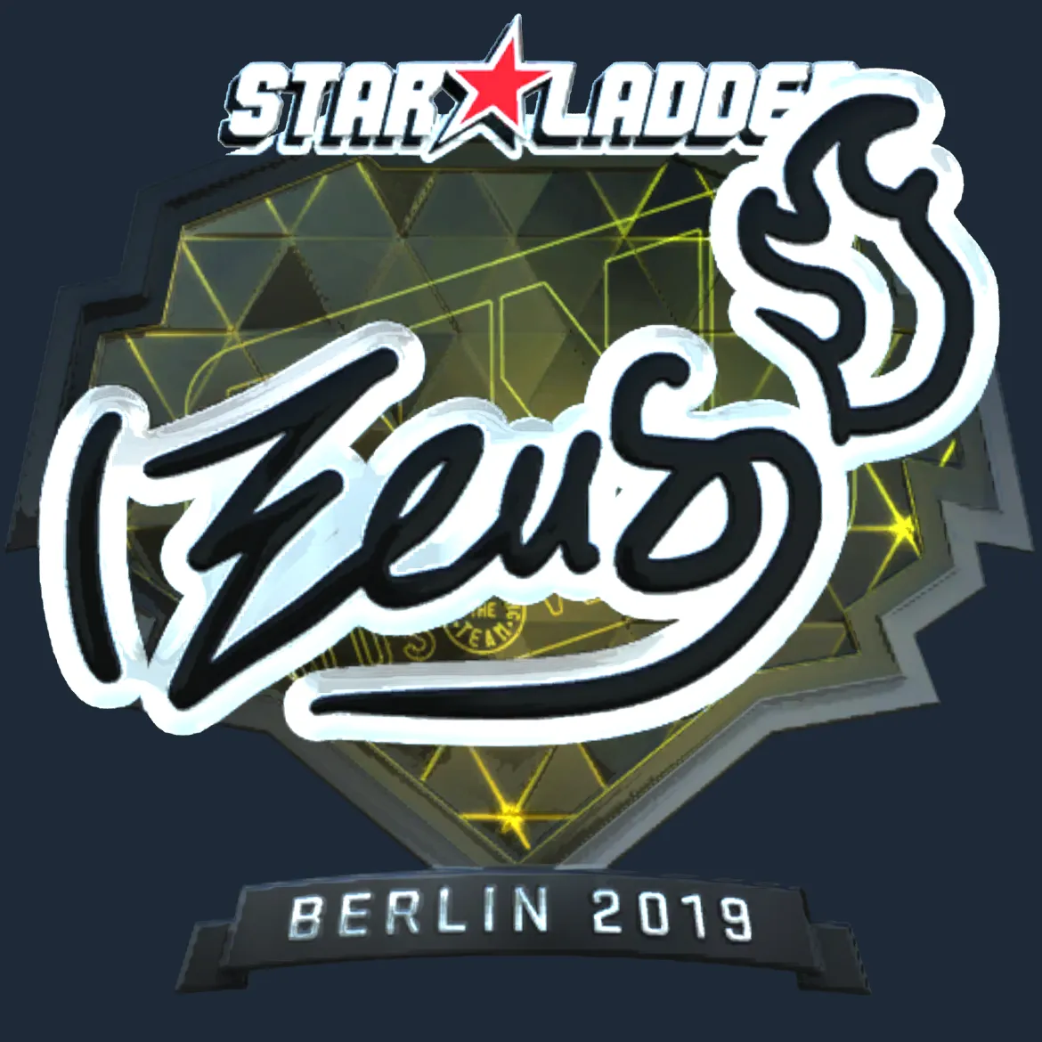 Sticker | Zeus (Foil) | Berlin 2019