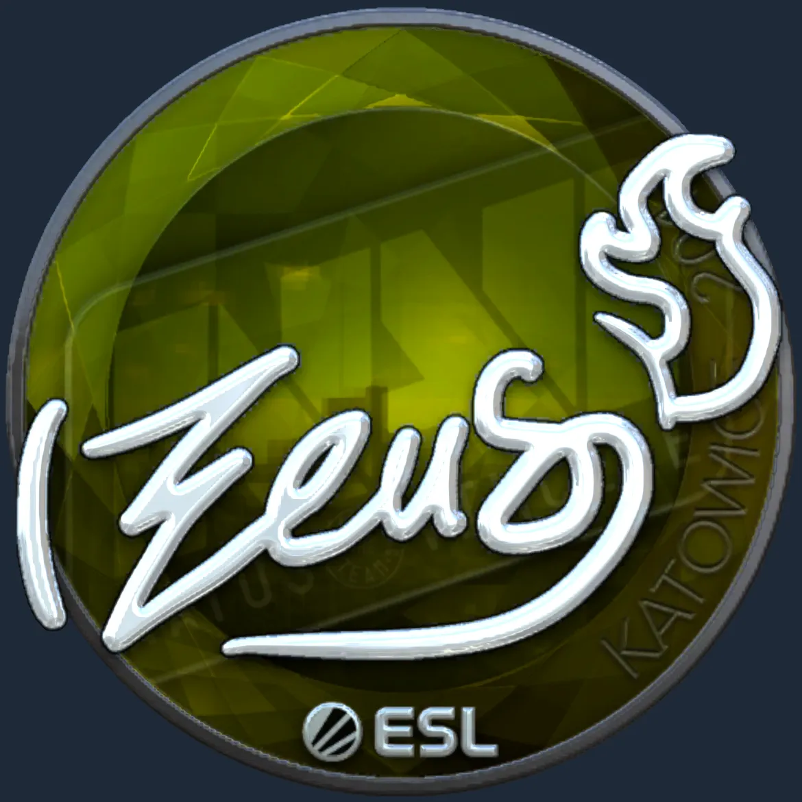 Sticker | Zeus (Foil) | Katowice 2019