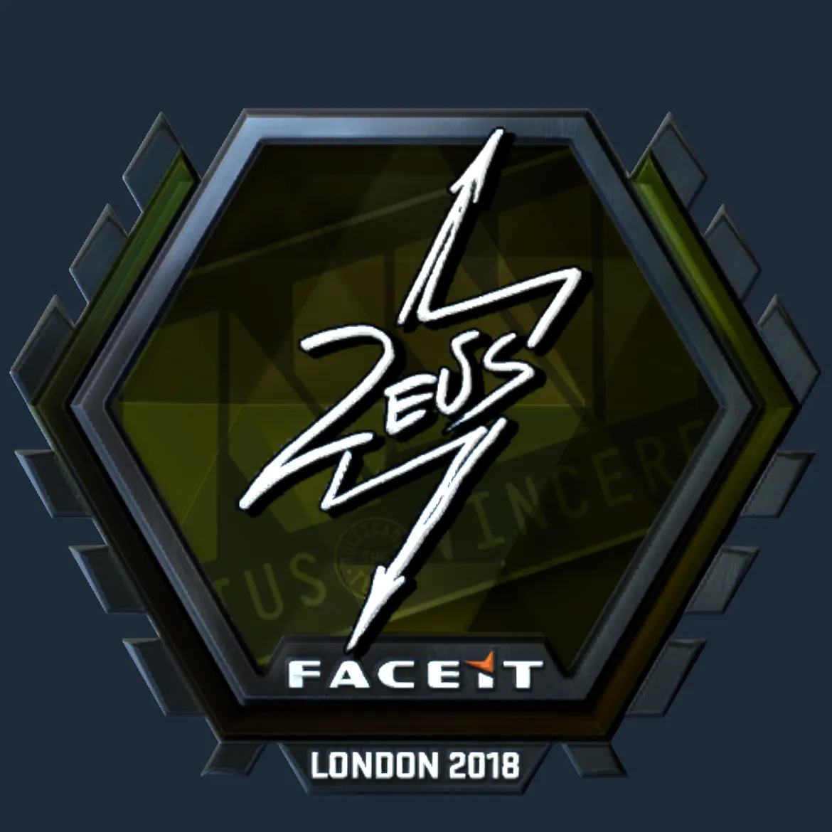 Sticker | Zeus (Foil) | London 2018