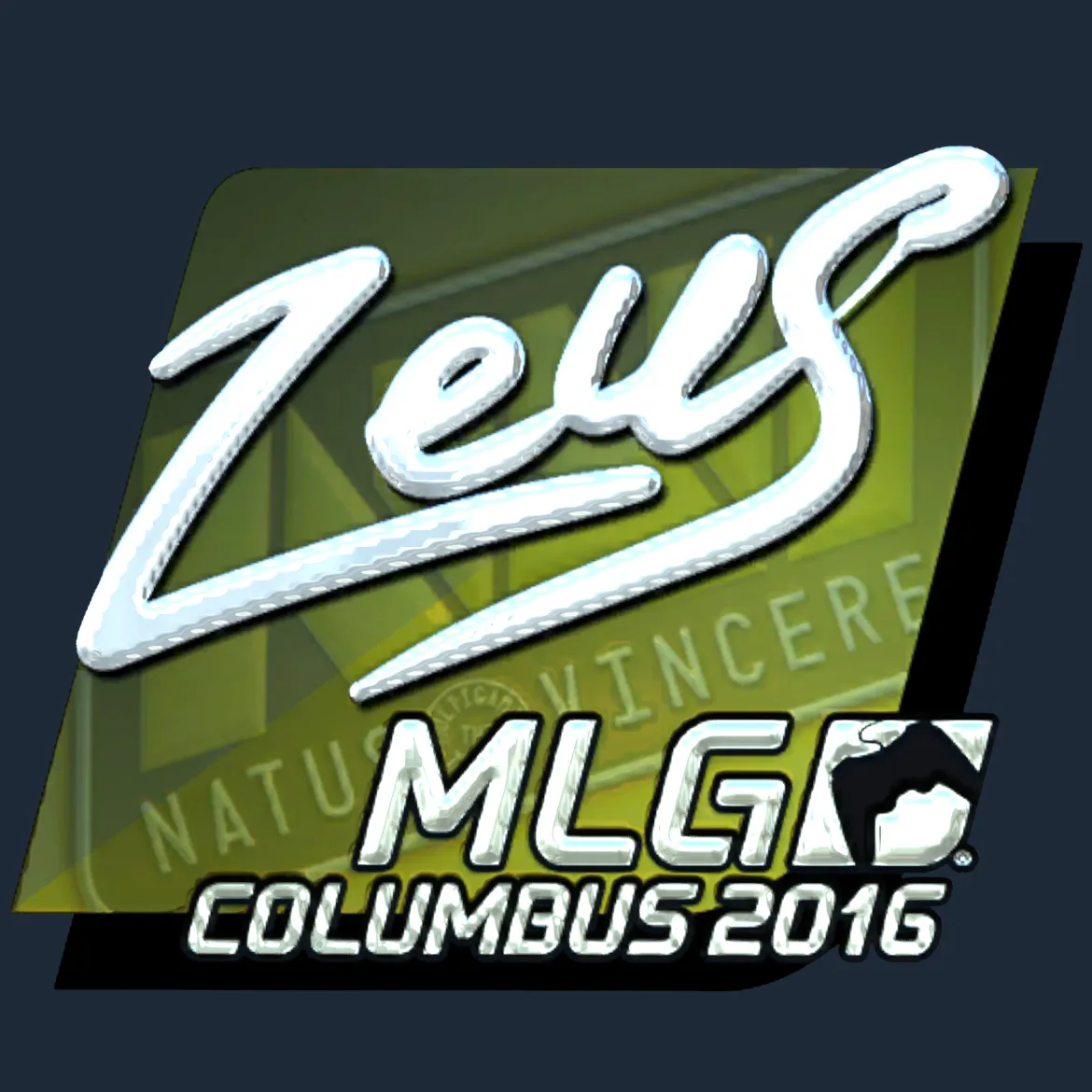 Sticker | Zeus (Foil) | MLG Columbus 2016