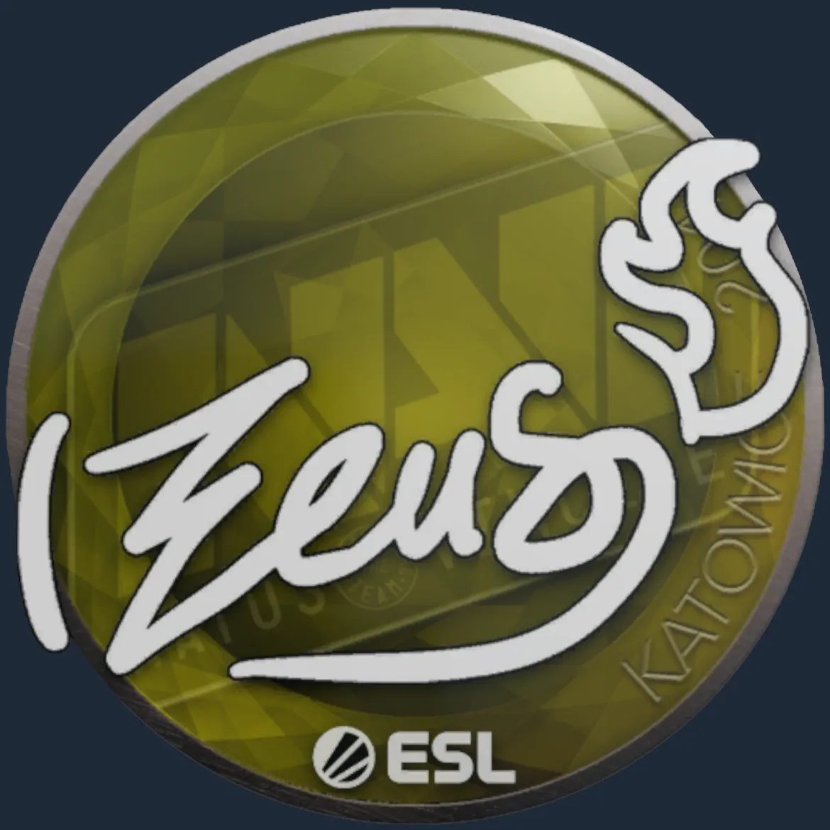 Sticker | Zeus | Katowice 2019