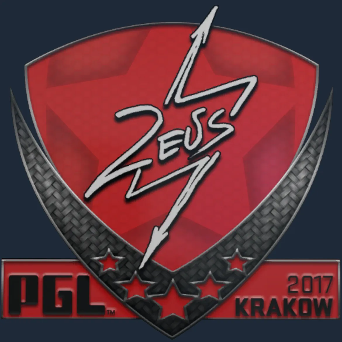 Sticker | Zeus | Krakow 2017