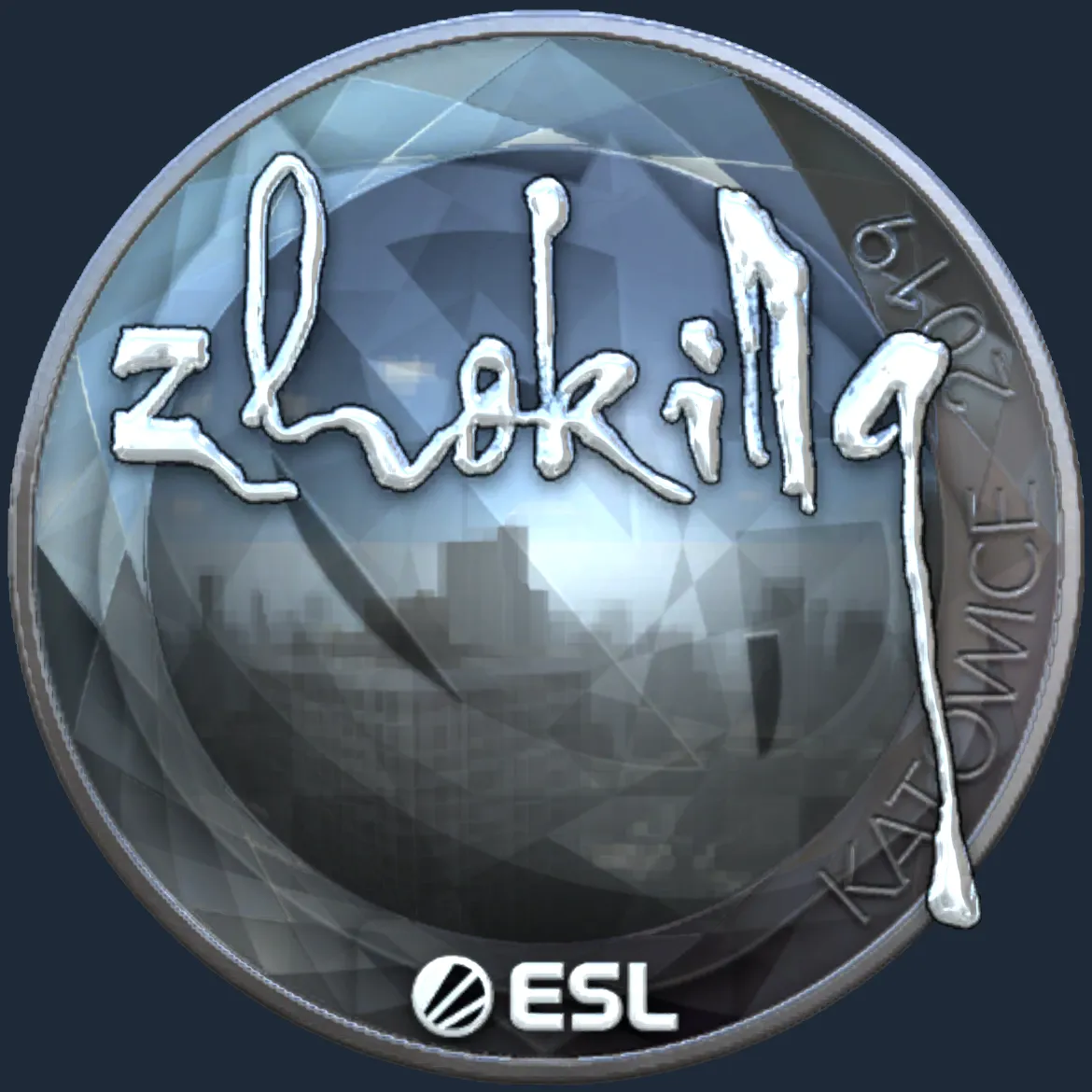 Sticker | zhokiNg (Foil) | Katowice 2019