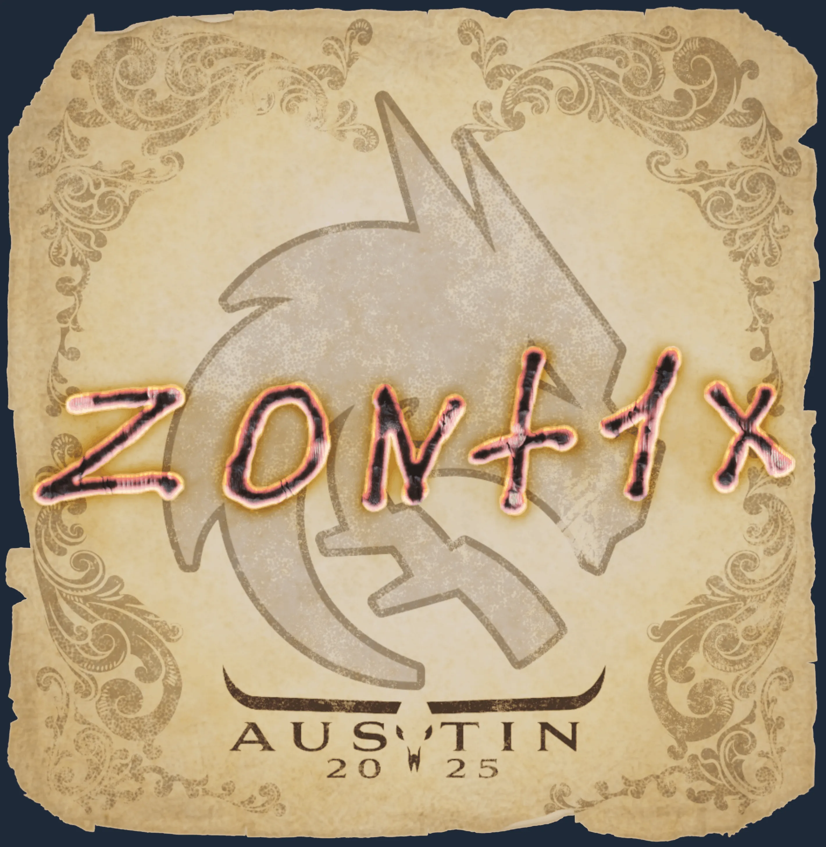 Sticker | zont1x | Austin 2025