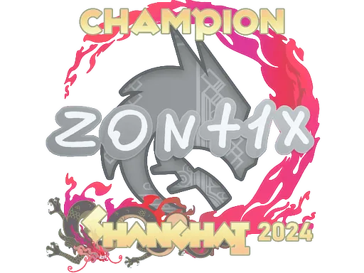 Sticker | zont1x (Champion) | Shanghai 2024