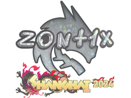 Sticker | zont1x (Glitter) | Shanghai 2024