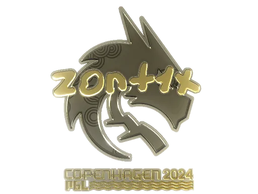 Sticker | zont1x (Gold) | Copenhagen 2024