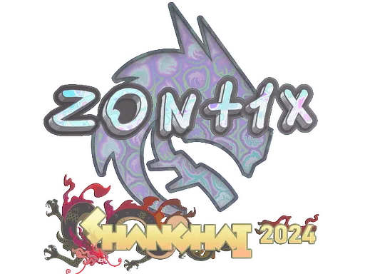 Sticker | zont1x (Holo) | Shanghai 2024