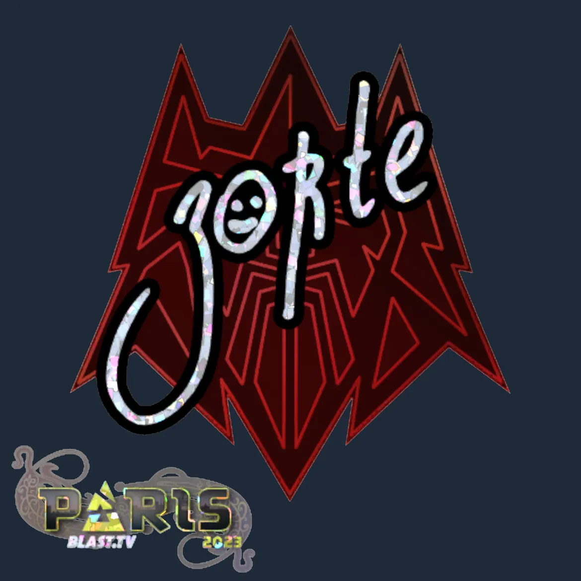 Sticker | zorte (Glitter) | Paris 2023
