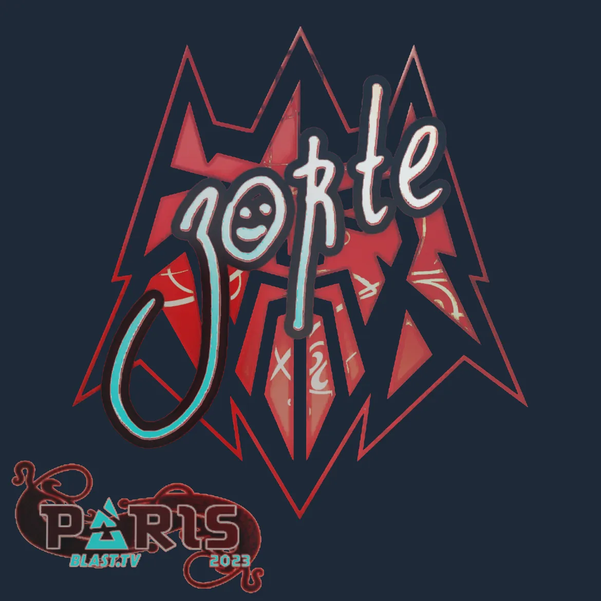 Sticker | zorte (Holo) | Paris 2023