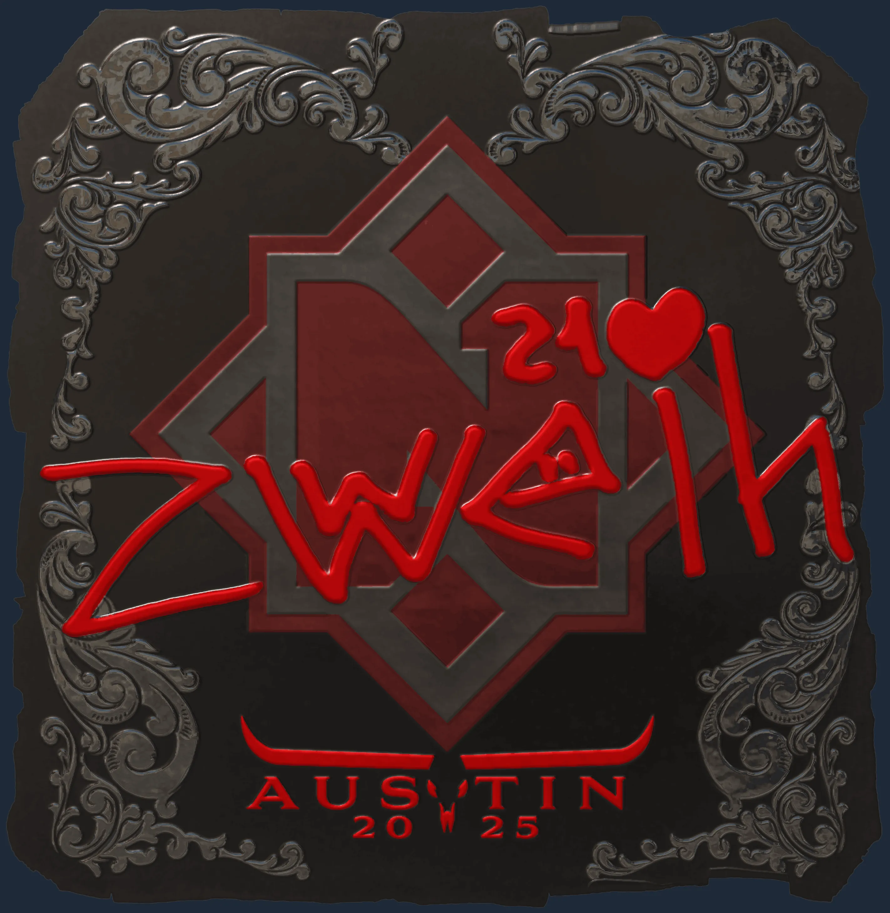 Sticker | zweih (Foil) | Austin 2025