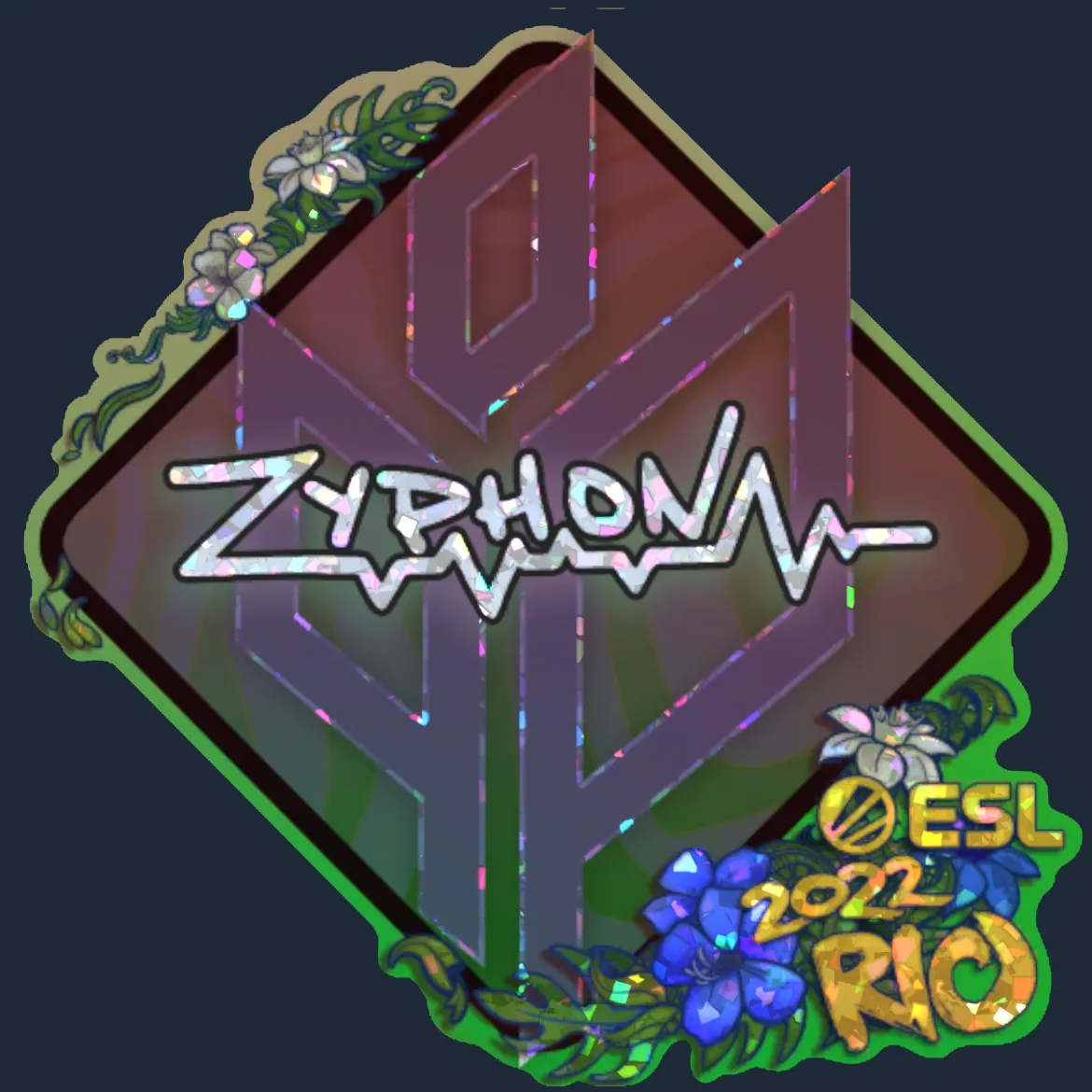 Sticker | Zyphon (Glitter) | Rio 2022
