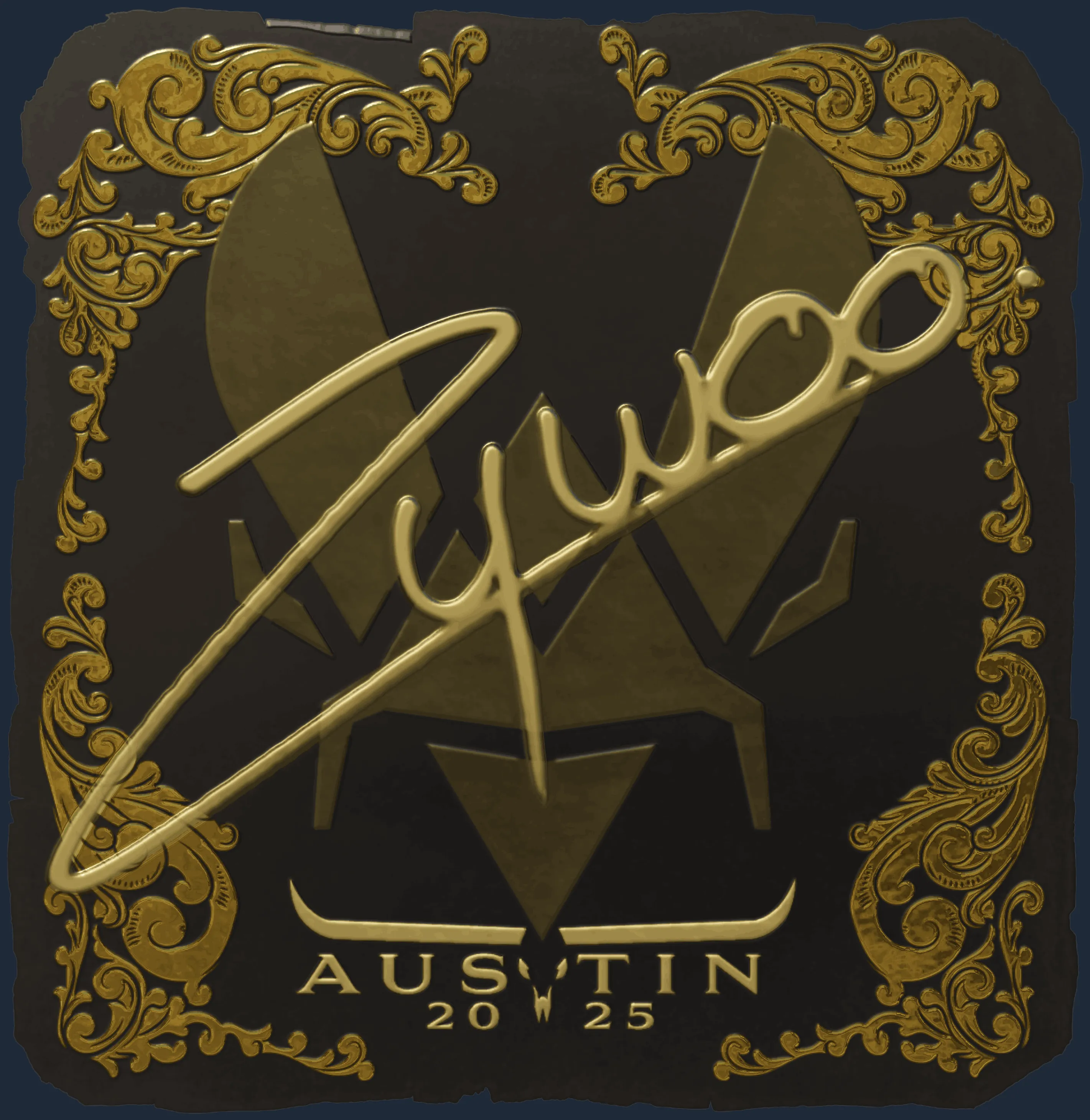 Sticker | ZywOo (Gold) | Austin 2025