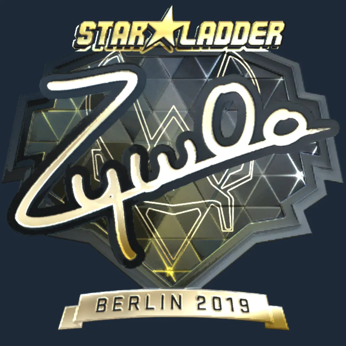 Sticker | ZywOo (Gold) | Berlin 2019