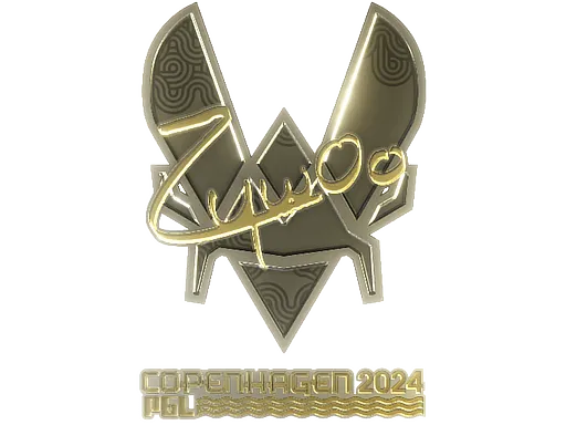 Sticker | ZywOo (Gold) | Copenhagen 2024
