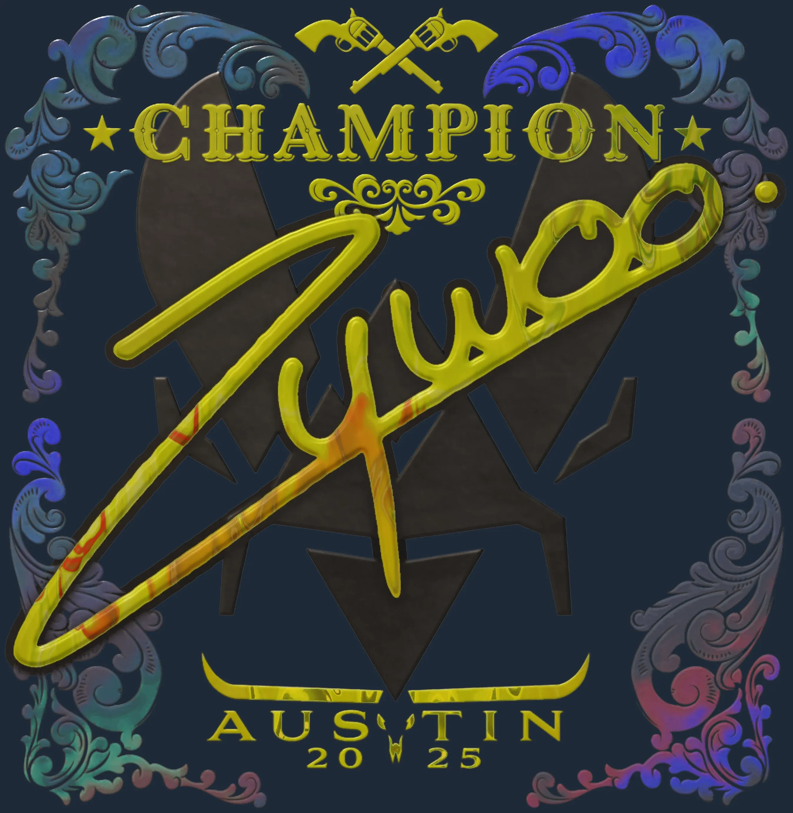 Sticker | ZywOo (Holo, Champion) | Austin 2025