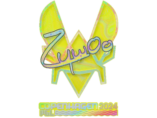 Sticker | ZywOo (Holo) | Copenhagen 2024