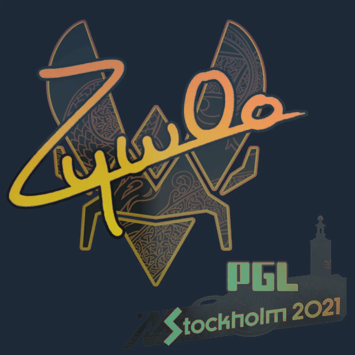 Sticker | ZywOo (Holo) | Stockholm 2021