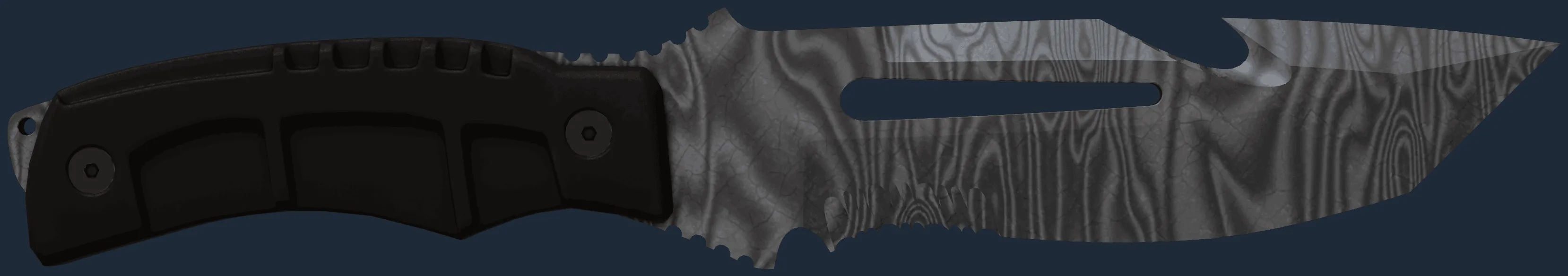 ★ Survival Knife | Damascus Steel (Well-Worn)