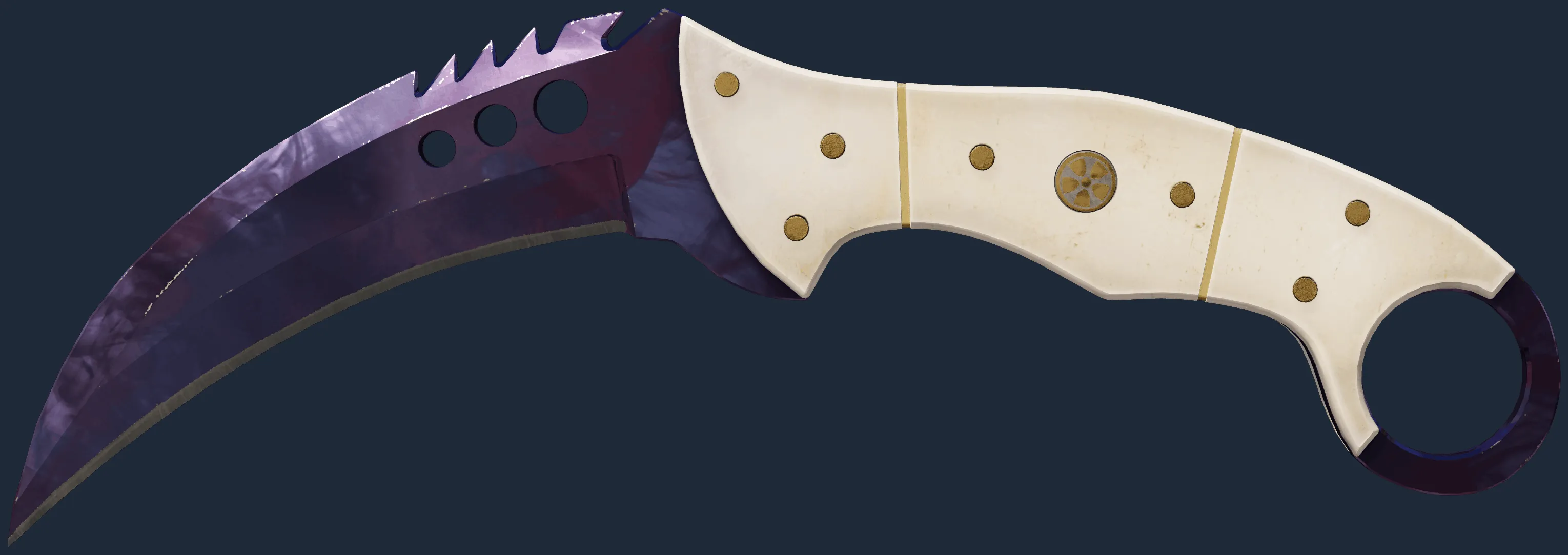 ★ Talon Knife | Doppler Black Pearl (Minimal Wear)
