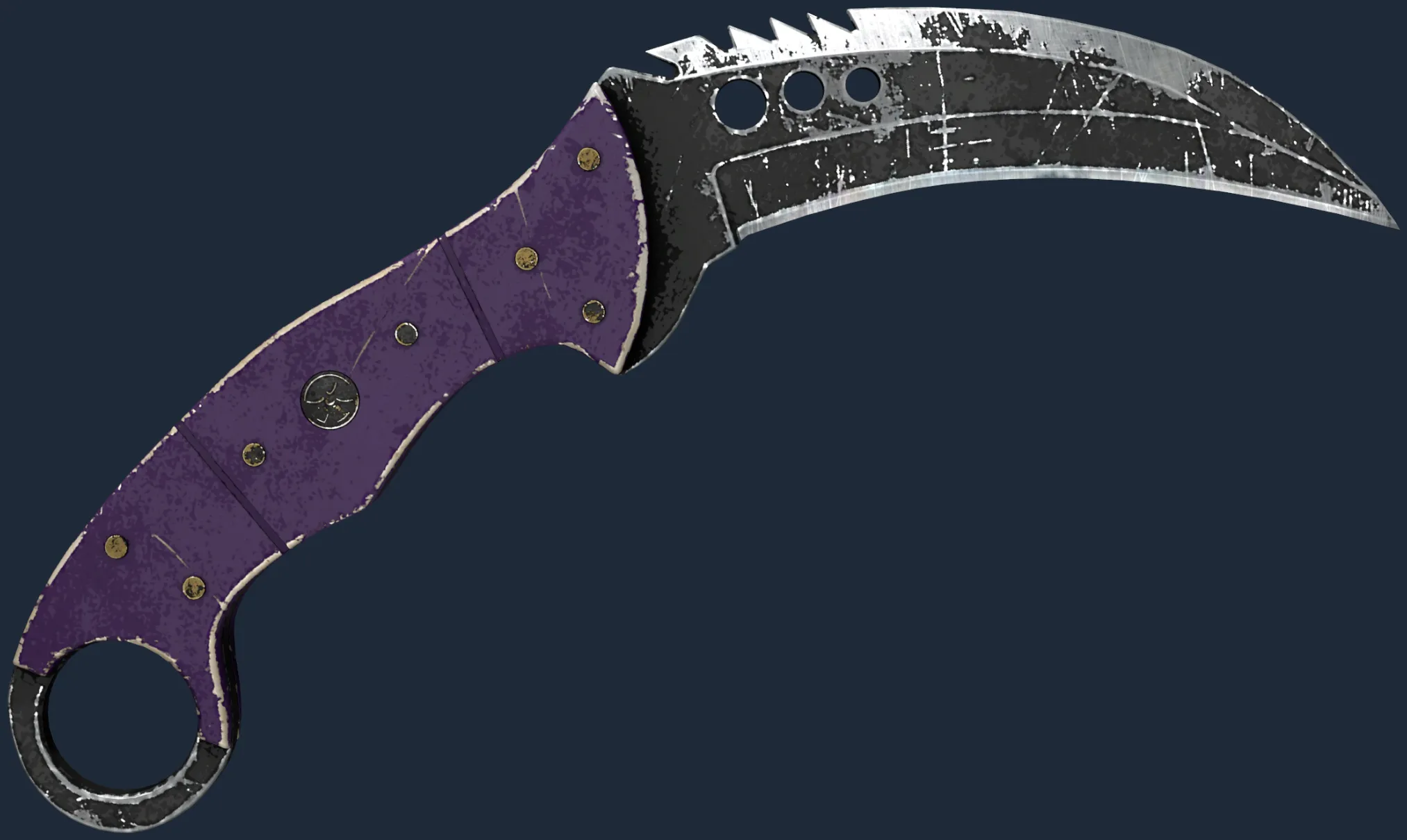 ★ Talon Knife | Ultraviolet (Battle-Scarred)