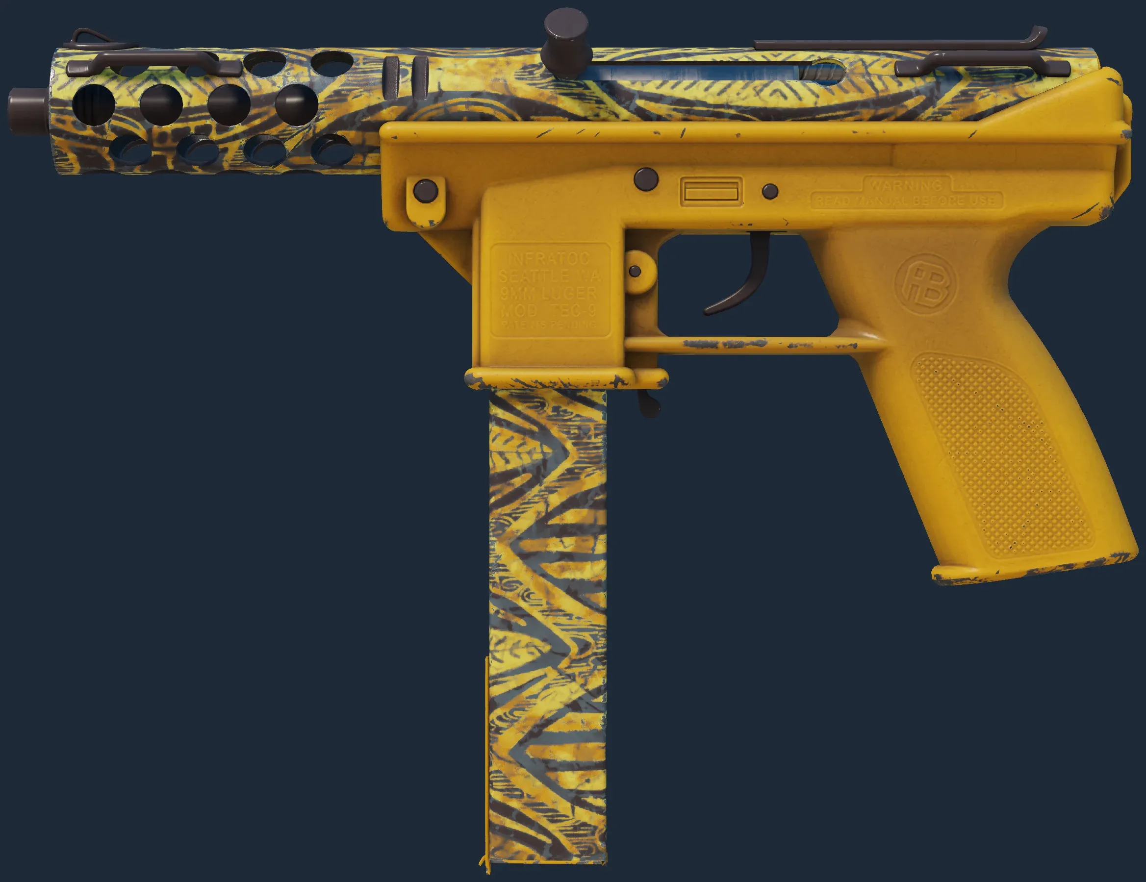 Tec-9 | Banana Leaf (Minimal Wear)