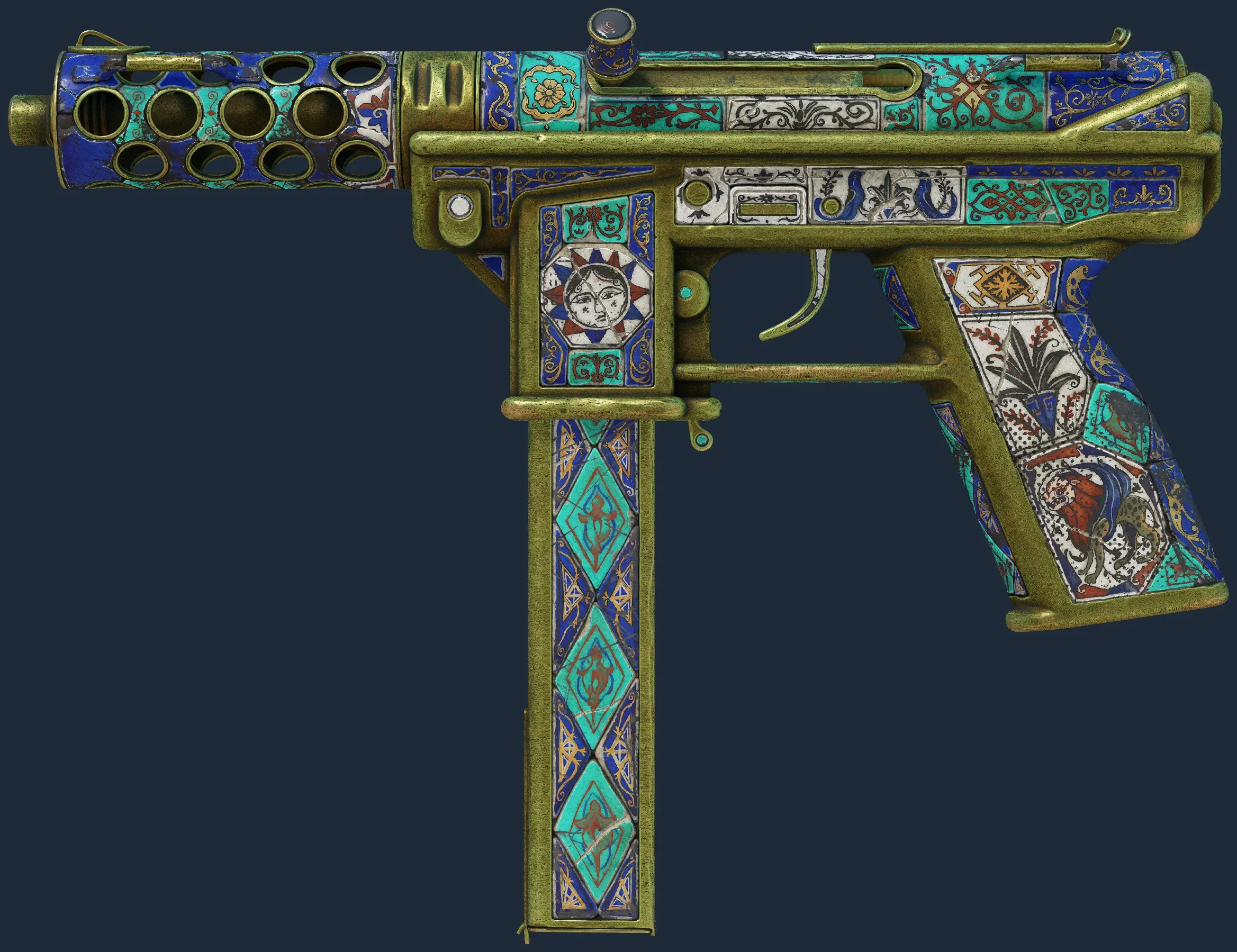 Tec-9 | Sultan (Battle-Scarred) Tec-9 | Sultan (Battle-Scarred)