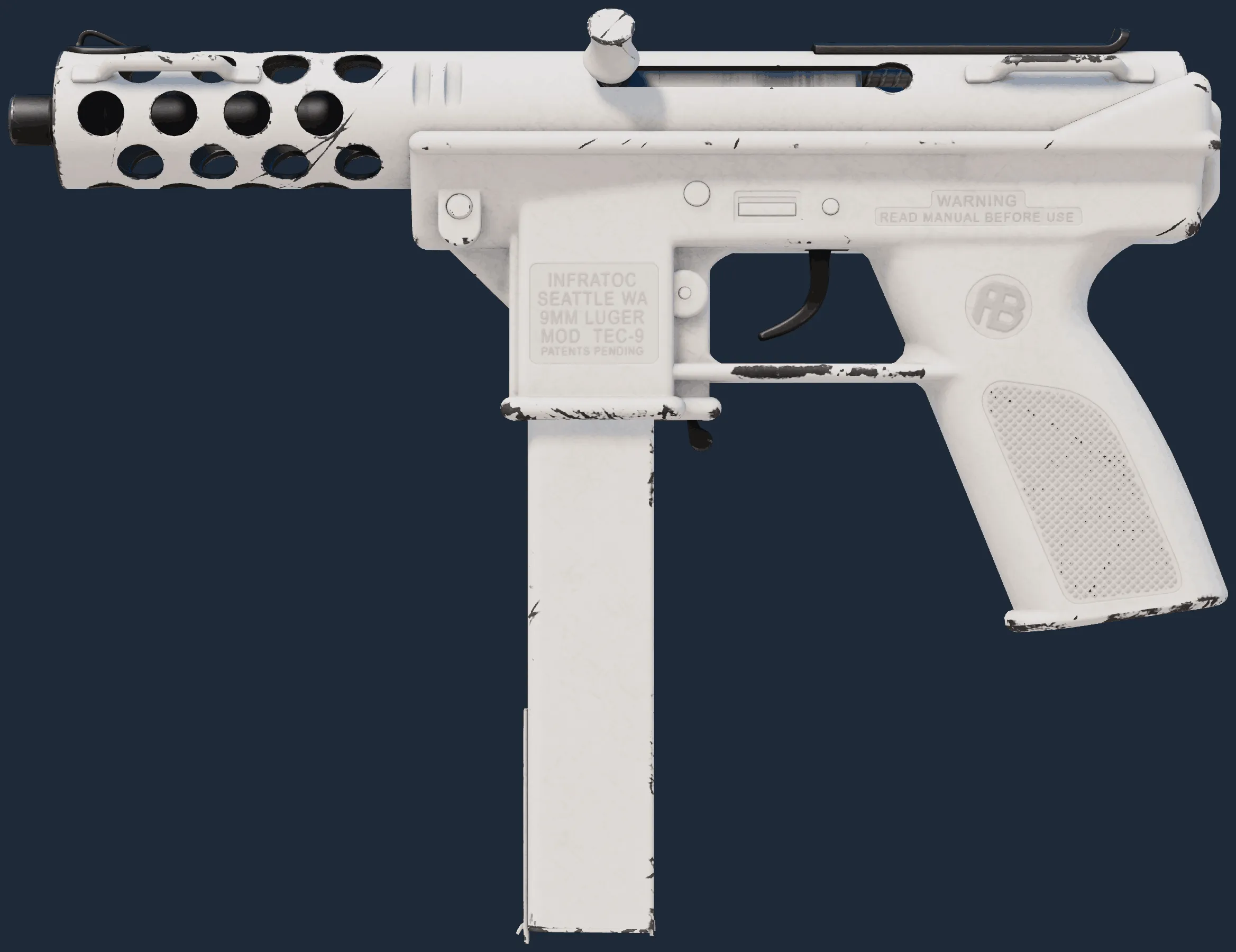 Tec-9 | Whiteout (Minimal Wear)