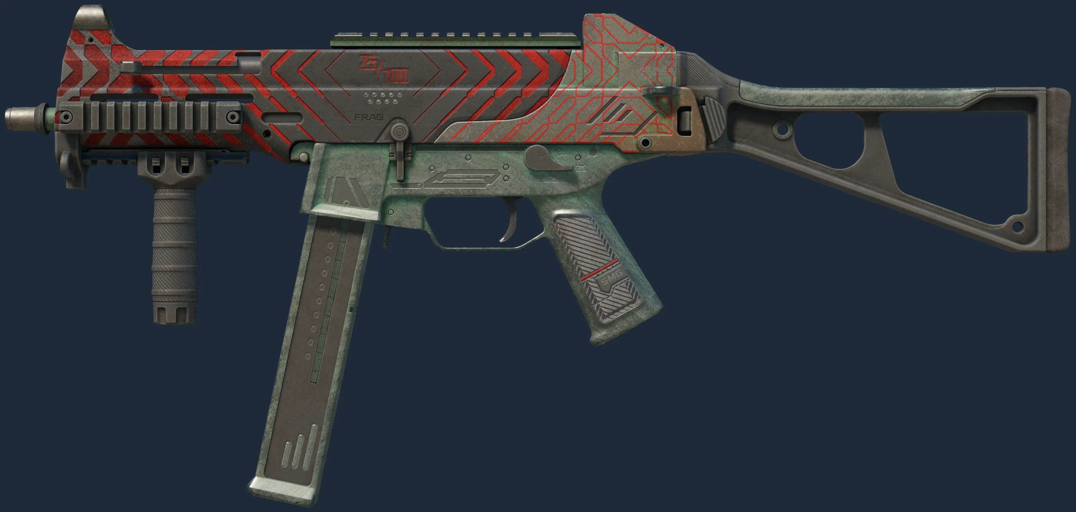 UMP-45 | Fragment (Battle-Scarred)