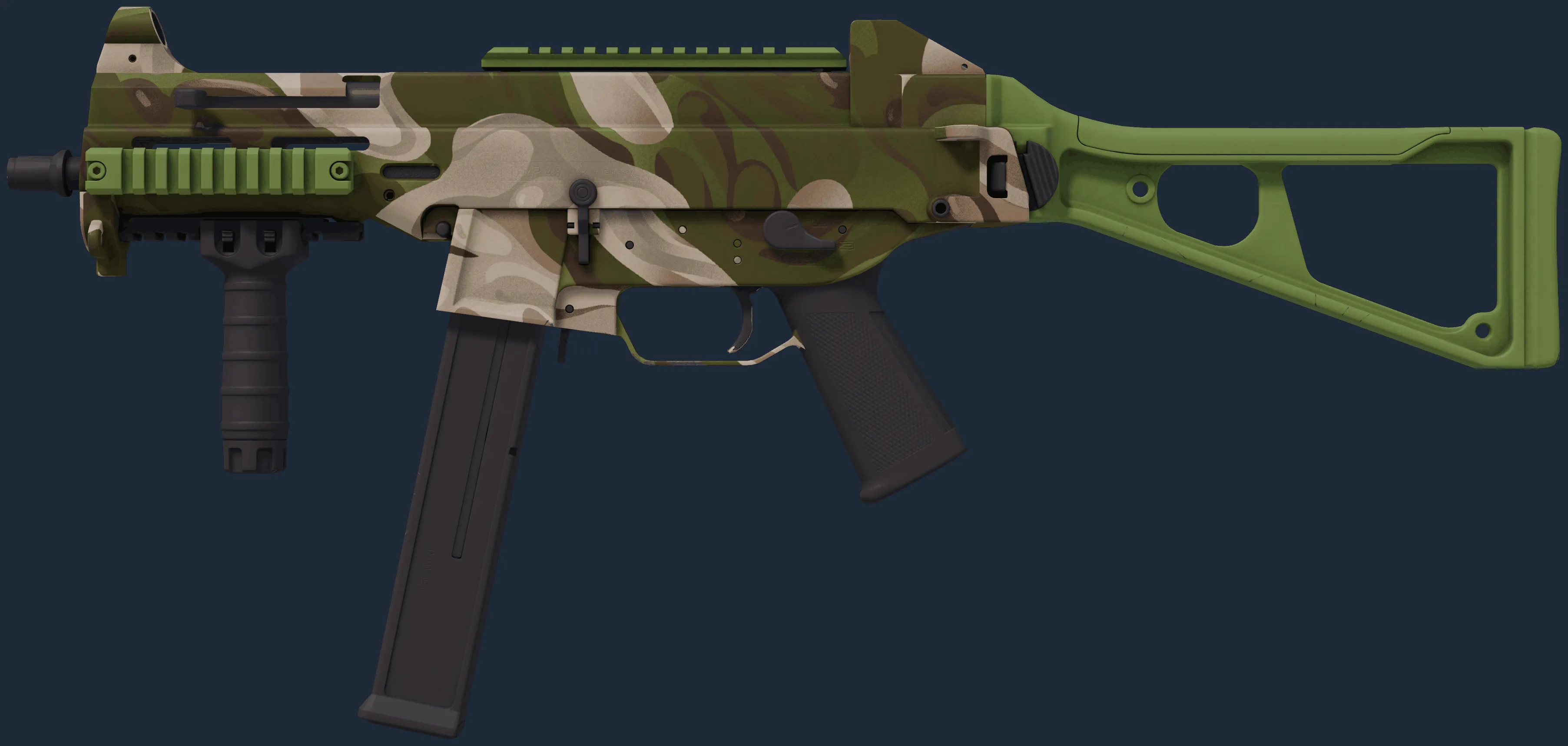 UMP-45 | Green Swirl (Factory New)