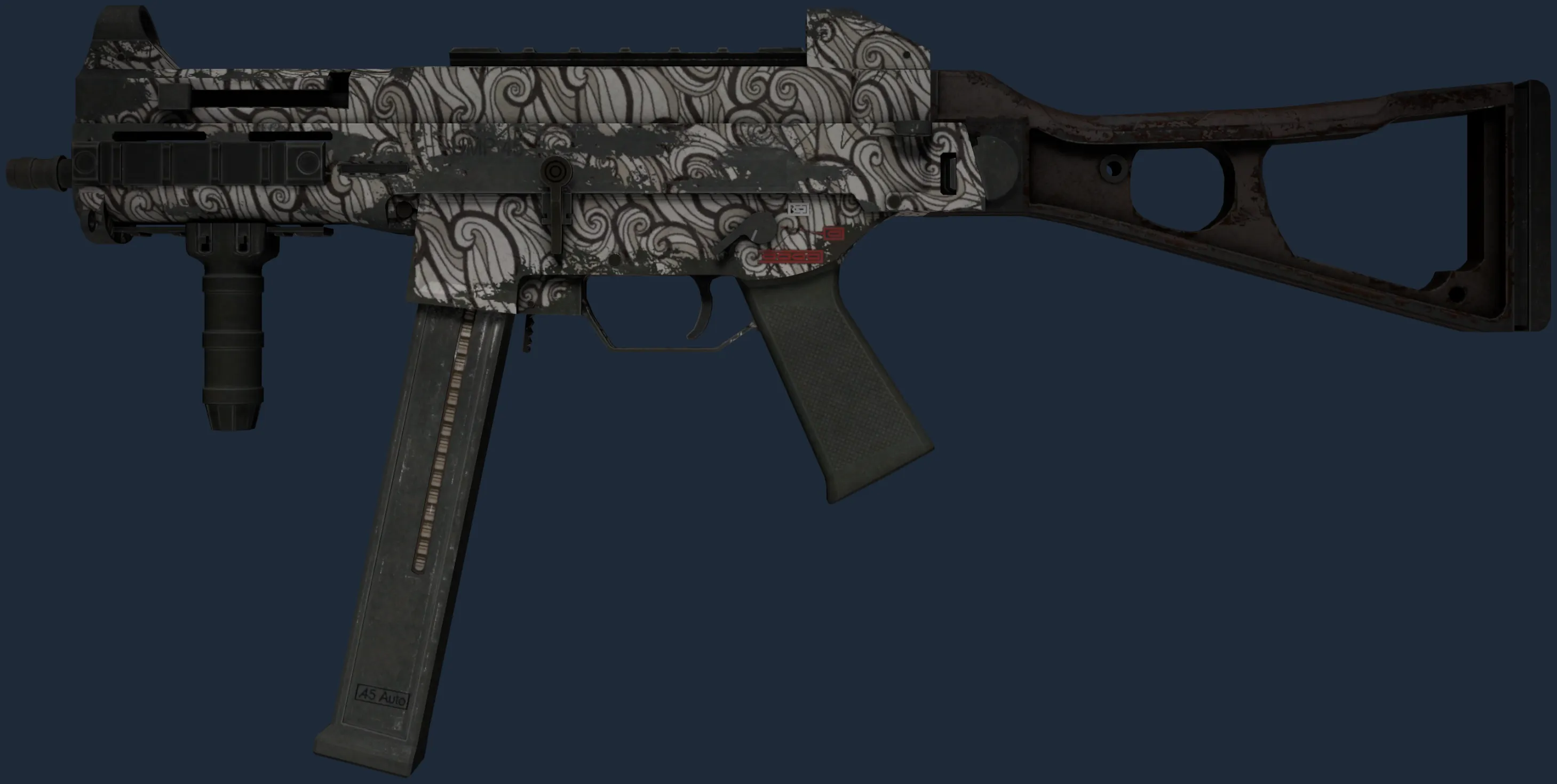 UMP-45 | Gunsmoke (Well-Worn)