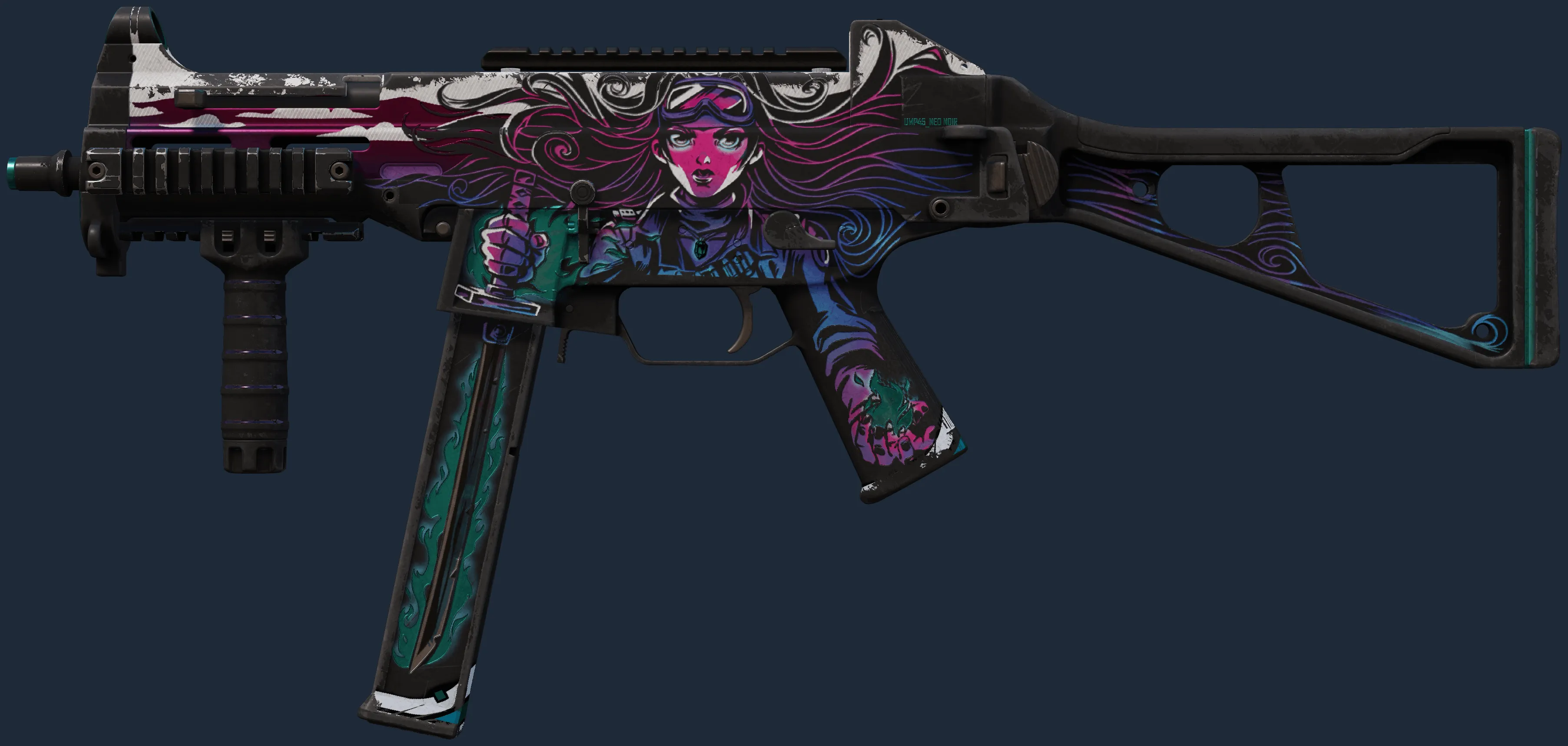 UMP-45 | Neo-Noir (Well-Worn)