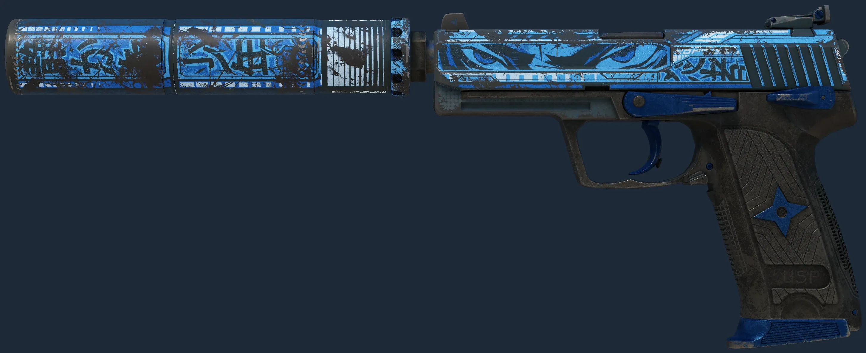 USP-S | Silent Shot (Battle-Scarred)