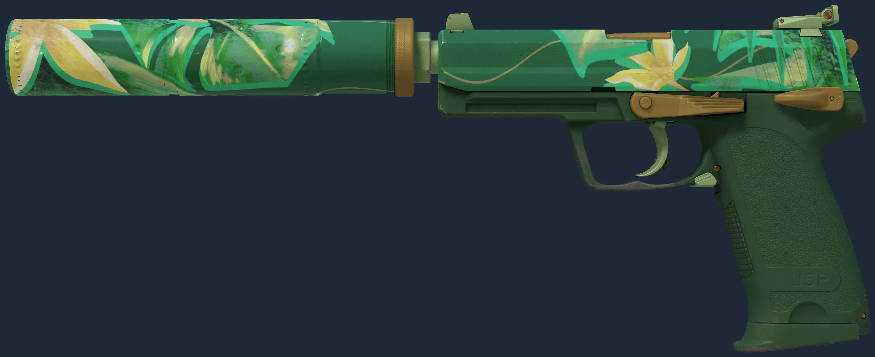 USP-S | Tropical Breeze (Minimal Wear)