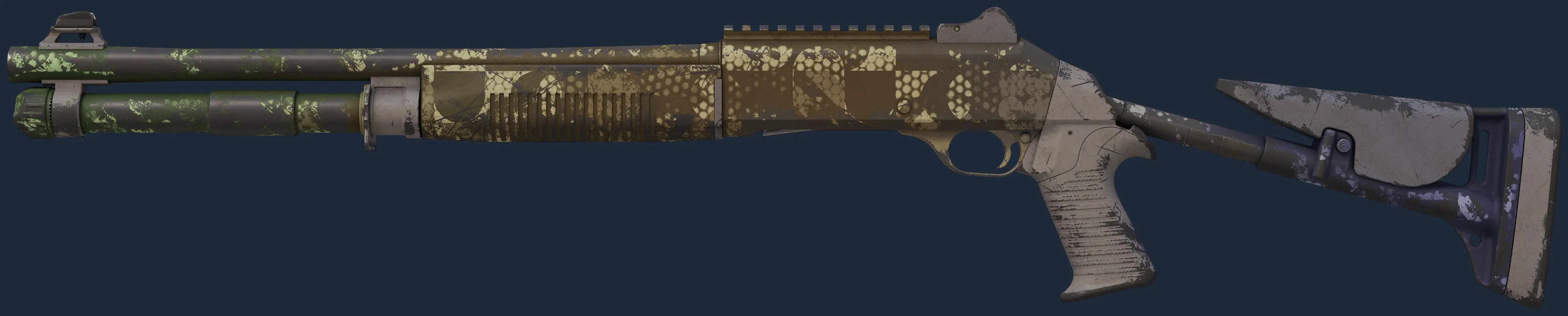 XM1014 | Halftone Shift (Well-Worn)
