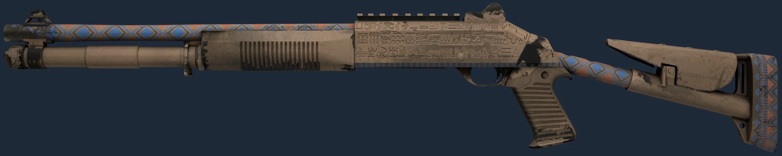 XM1014 | Hieroglyph (Well-Worn)
