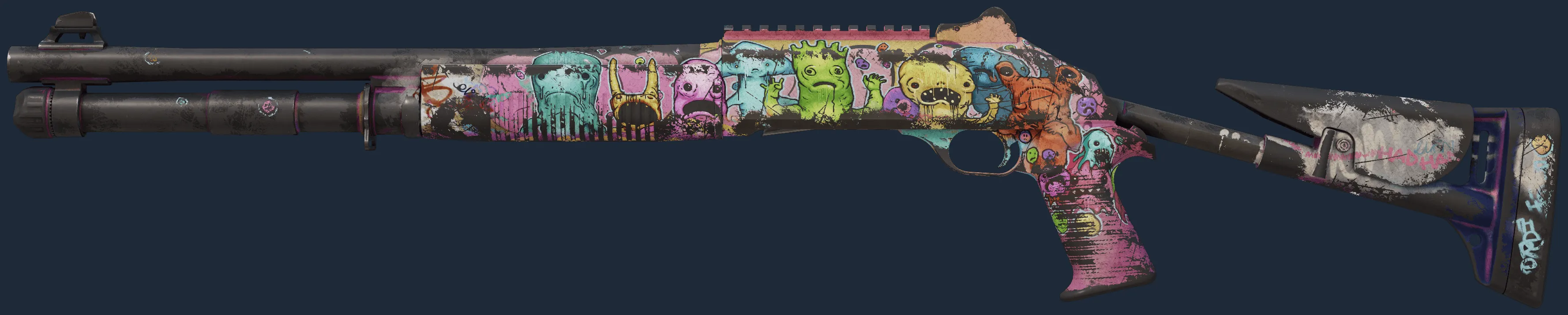 XM1014 | Monster Melt (Battle-Scarred)