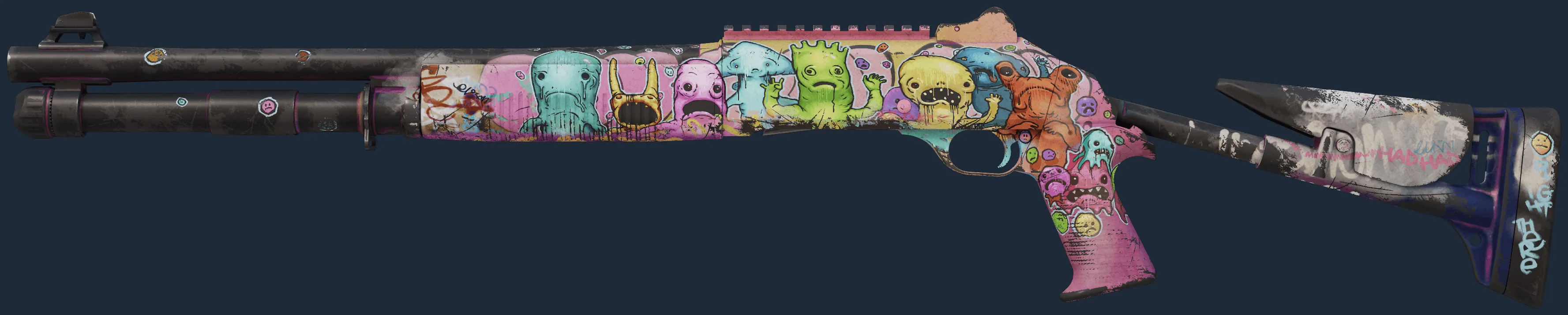 XM1014 | Monster Melt (Well-Worn)