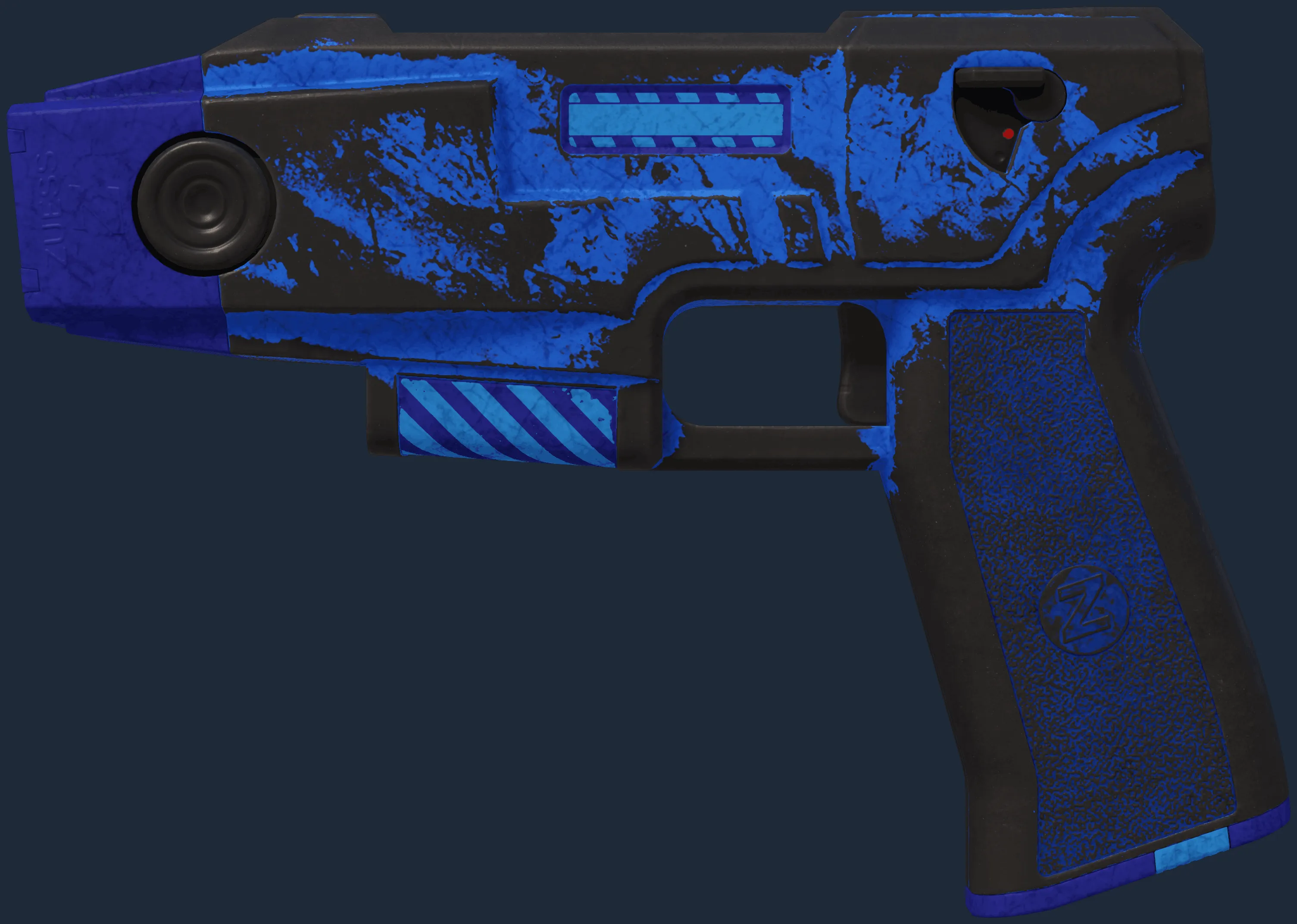 Zeus x27 | Electric Blue (Battle-Scarred)