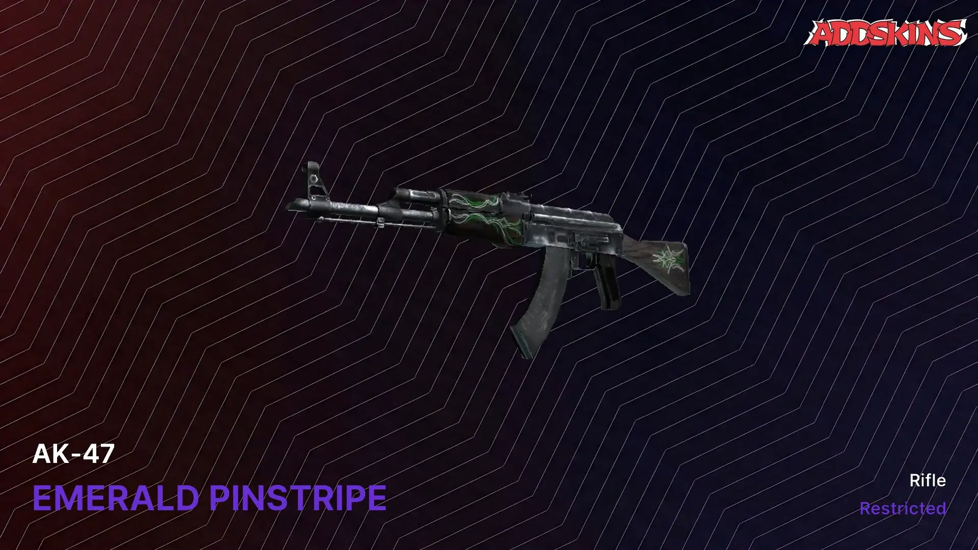 AK-47 | Emerald Pinstripe (Minimal Wear) video preview